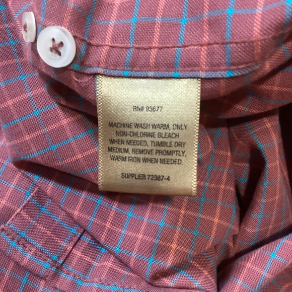 Foundry Supply Co Men's 3XL Button Down Short Sleeve Shirt Casual - Picture 6 of 9